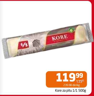 Kore za pitu 1/1 500g