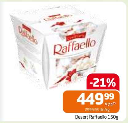 Desert Raffaello 150g