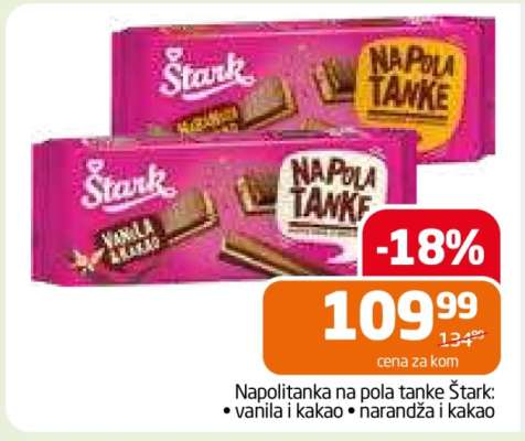 Napolitanka na pola tanke Štark
