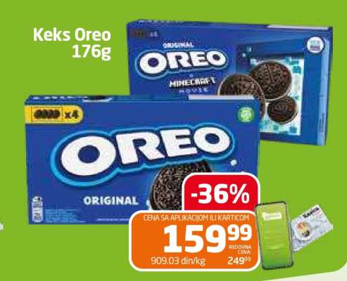 Keks Oreo 176g