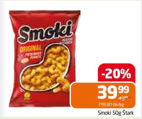 SMOKI 50g Štark