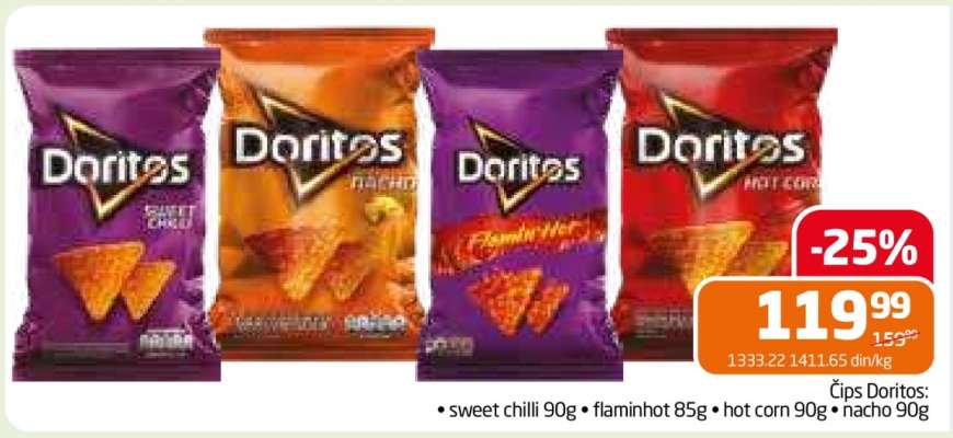 Čips Doritos