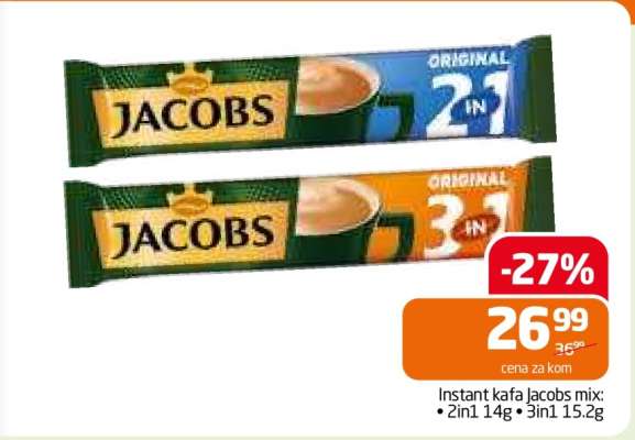 Instant kafa Jacobs mix