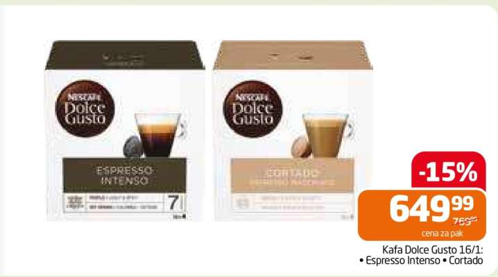 Kafa Dolce Gusto 16/1