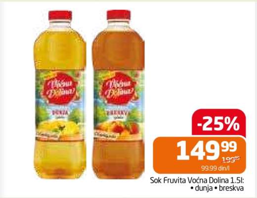 Sok Fruvita Voćna Dolina 1.5l