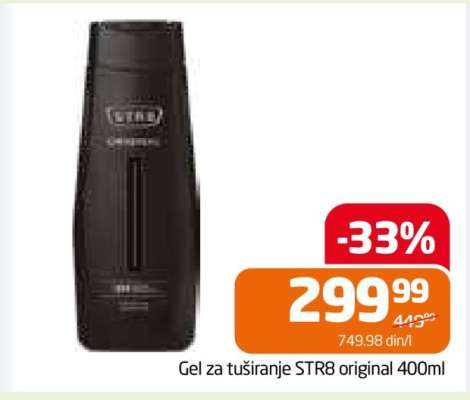 Gel za tuširanje STR8 original 400ml