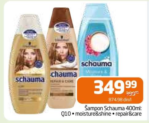 Šampon Schauma 400ml