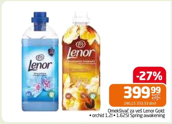 Lenor Gold omekšivač za veš