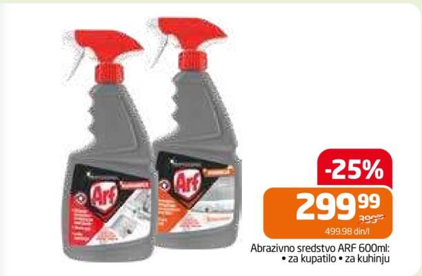 Abrazivno sredstvo ARF 600ml
