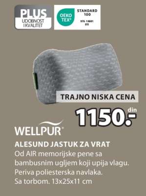 WELLPUR ALESUND JASTUK ZA VRAT