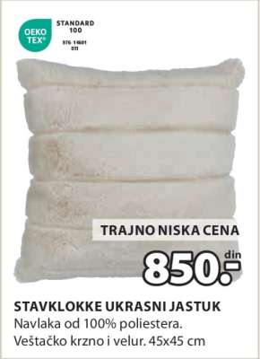 STAVKLOKKE UKRASNI JASTUK