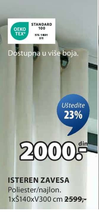 ISTEREN ZAVESA