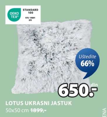 LOTUS UKRASNI JASTUK