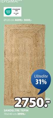 SANDELTRE TEPIH