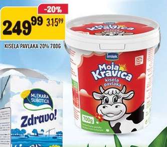 Moja Kravica Kisela Pavlaka 20%