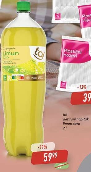to! gazirani napitak limun zova 2 l
