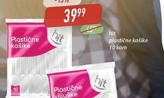 hit plastične kašike