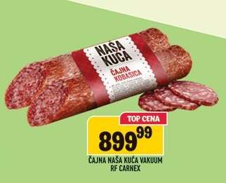ČAJNA NAŠA KUĆA VAKUUM RF CARNEX