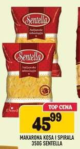 Makarona Kosa i Spirala 350g Sentella