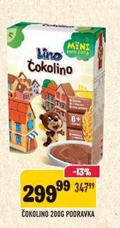Čokolino 200g Podravka