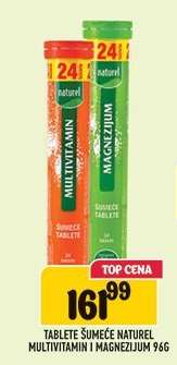 Tablete šumeće Naturel Multivitamin i Magnezijum 96g