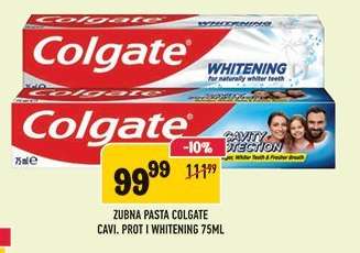 Zubna pasta Colgate Cavi. Prot i Whitening 75ml