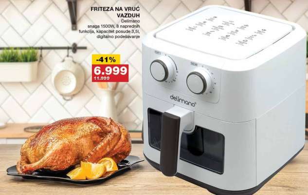 Friteza na vruć vazduh