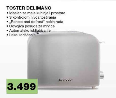TOSTER DELIMANO