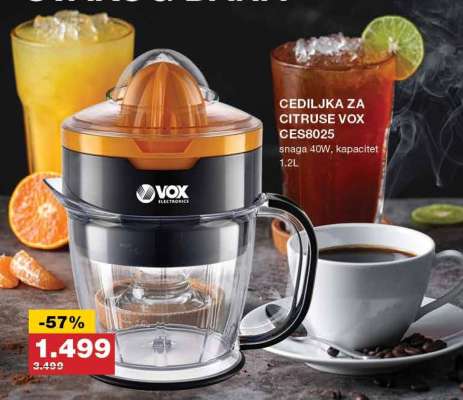 CEDILJKA ZA CITRUSE VOX CES8025