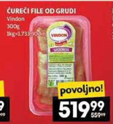 ĆUREĆI FILE OD GRUDI