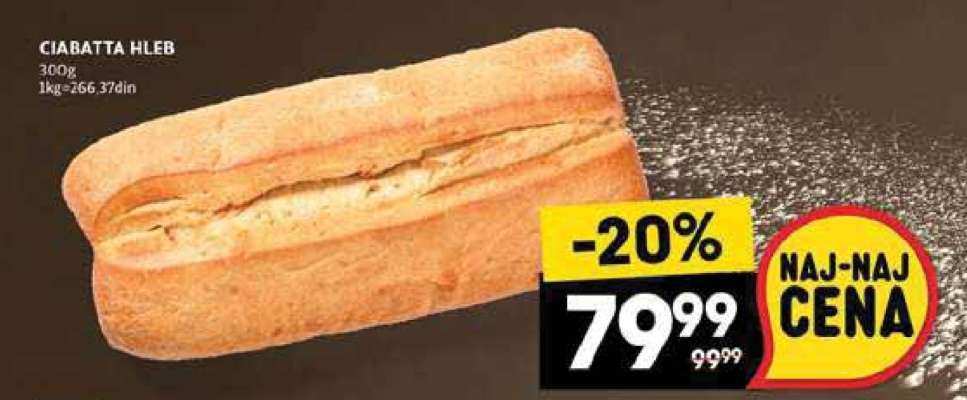 CIABATTA HLEB