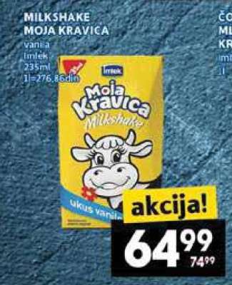 MILKSHAKE MOJA KRAVICA