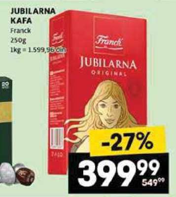 JUBILARNA KAFA
