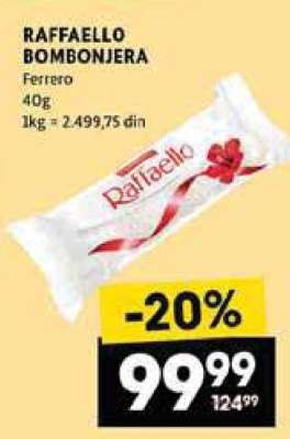 RAFFAELLO BOMBONJERA