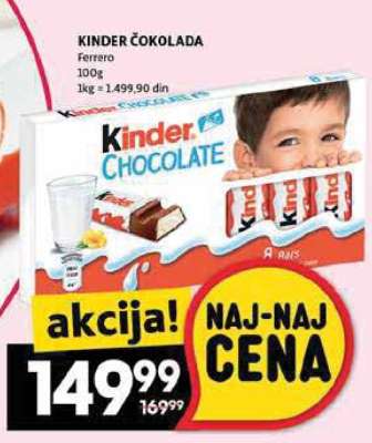 Kinder Čokolada