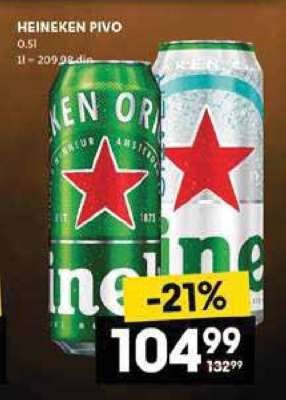 HEINEKEN PIVO