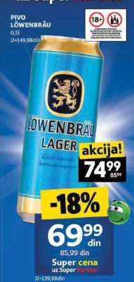 Pivo Lowenbrau