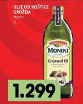 ULJE OD KOŠTICE GROŽĐA Monini