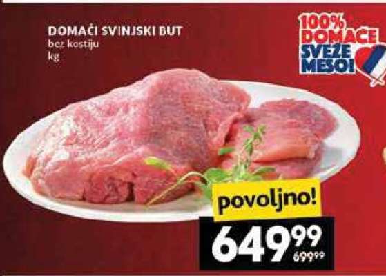 DOMAĆI SVINJSKI BUT