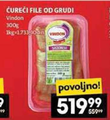ĆUREĆI FILE OD GRUDI