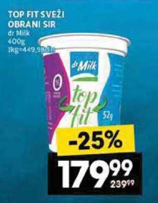 TOP FIT SVEŽI OBRANI SIR