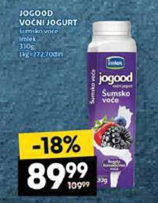 JOGOOD VOĆNI JOGURT
