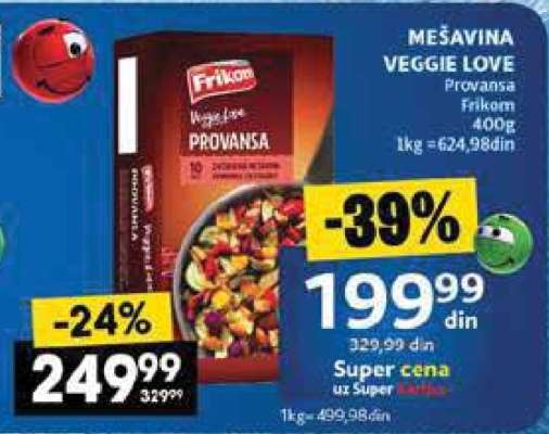 MEŠAVINA VEGGIE LOVE Provansa