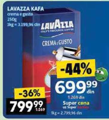 LAVAZZA KAFA
