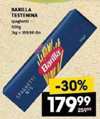 Barilla Testenina