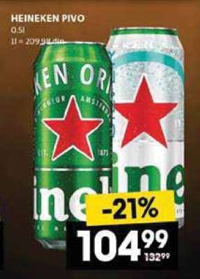 HEINEKEN PIVO