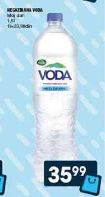 NEGAZIRANA VODA