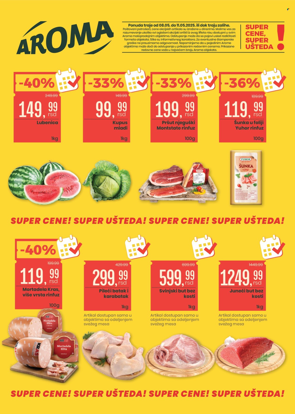Aroma Market katalog - 08.05.2025 - 11.05.2025. Stranica 1