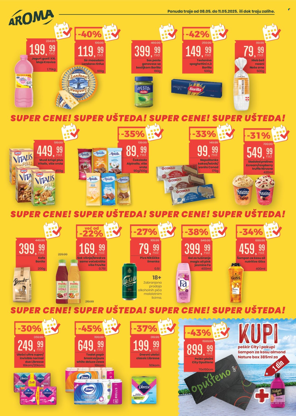 Aroma Market katalog - 08.05.2025 - 11.05.2025. Stranica 1