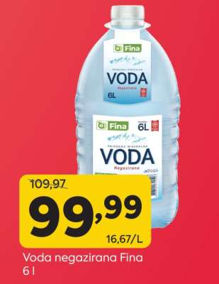 Voda negazirana Fina